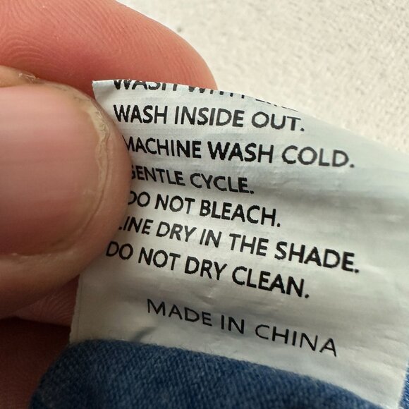 Asymmetrical Blue Short Sleeve Womens Top Side Button Accents - Picture 5 of 5